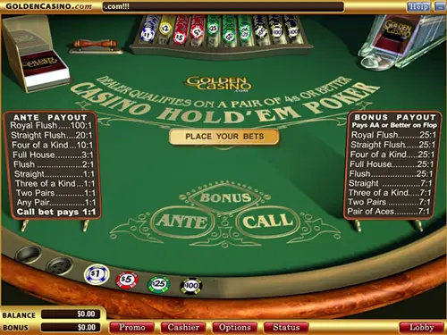 Casino holdem poker