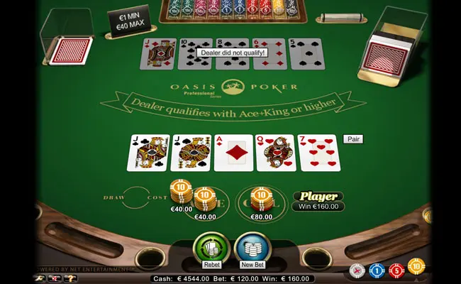 Oasis poker