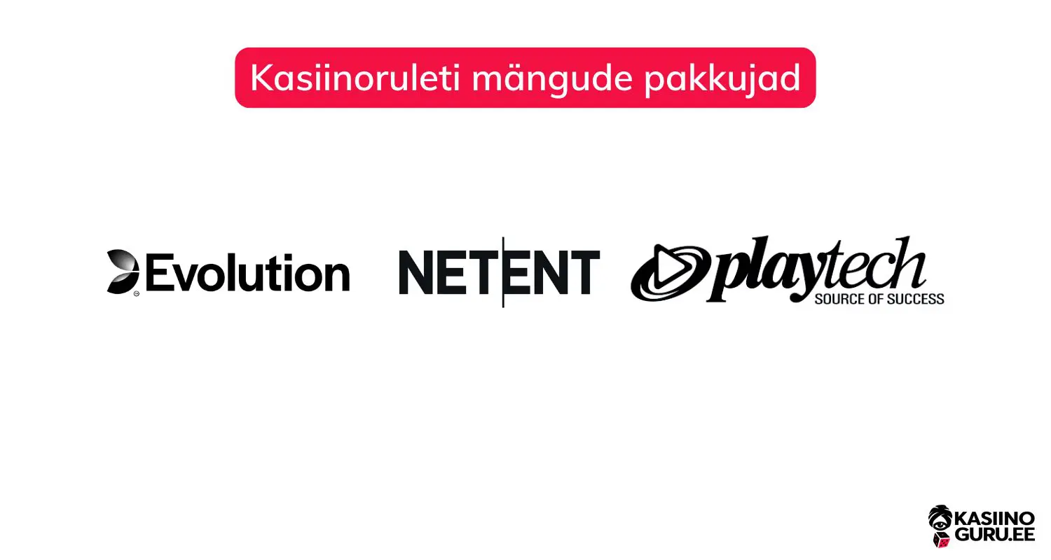 Ruletti mängude pakkujad